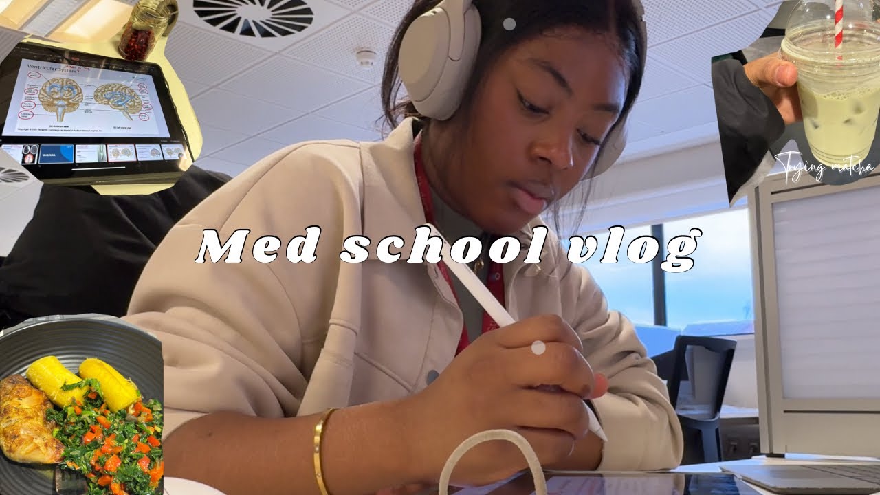 Med school diaries ep.003| TRYING MATCHA FOR THE FIRST TIME | SURVIVING DAYSHIFT | STUDY WITH ME 