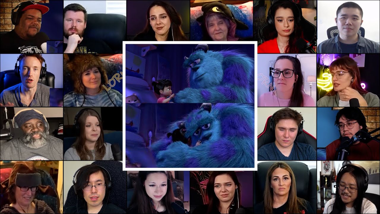 Sulley says Goodbye to Boo | Monster Inc | Reaction Mashup | 