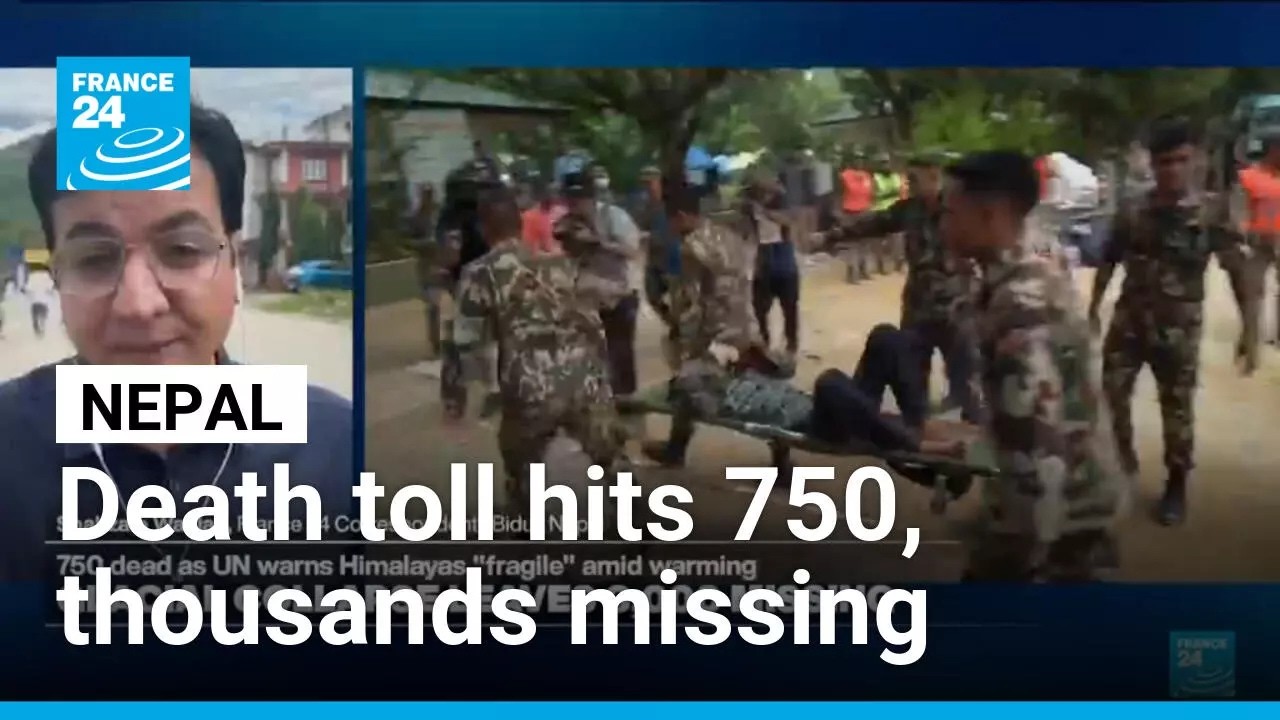 Nepal: Glacial collapse leaves 3,000 missing &bull; FRANCE 24 English
