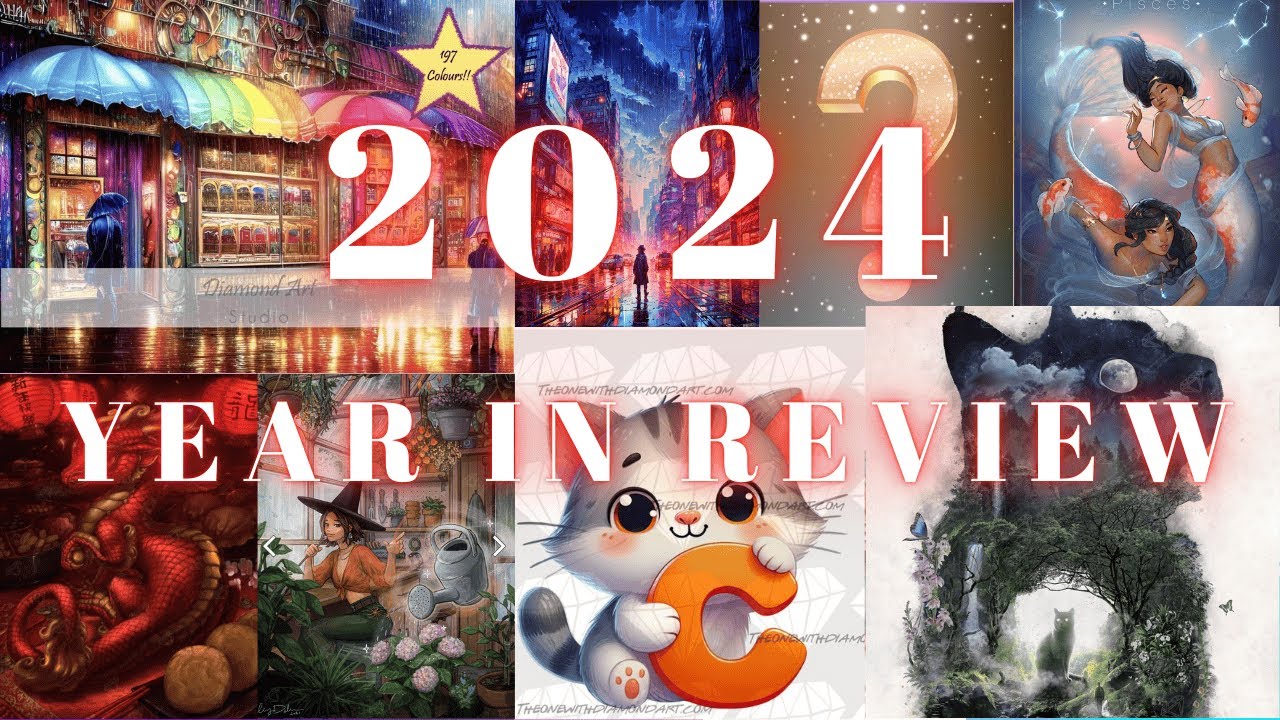 💎 2024 IN REVIEW : Finishes, WIPs and what's upcoming 💎