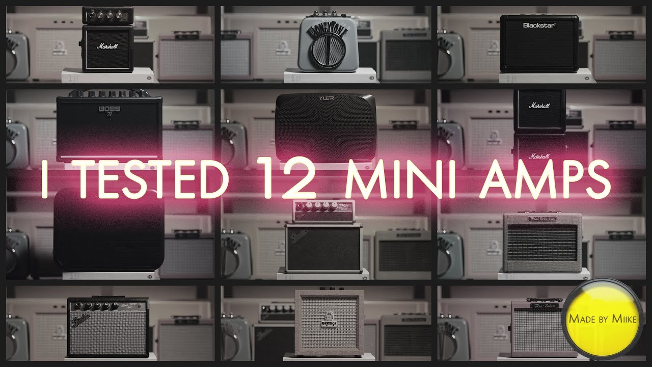 Обзор + мнение: 12 МИНИ-УСИЛИТЕЛЕЙ (Fender, Orange, Boss, Marshall, Blackstar, Yuer, Joyo и другие!)
