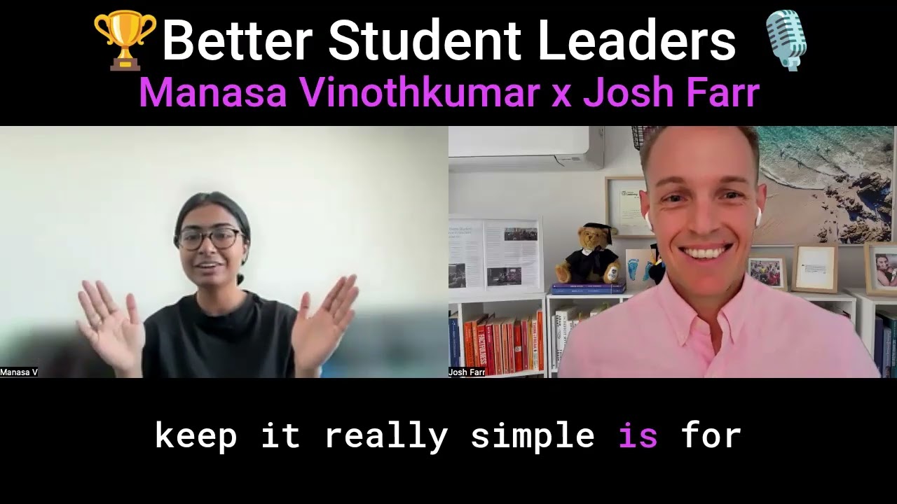 Building Australia's first student-focused VC fund: Former Club President Mana Vinothkumar