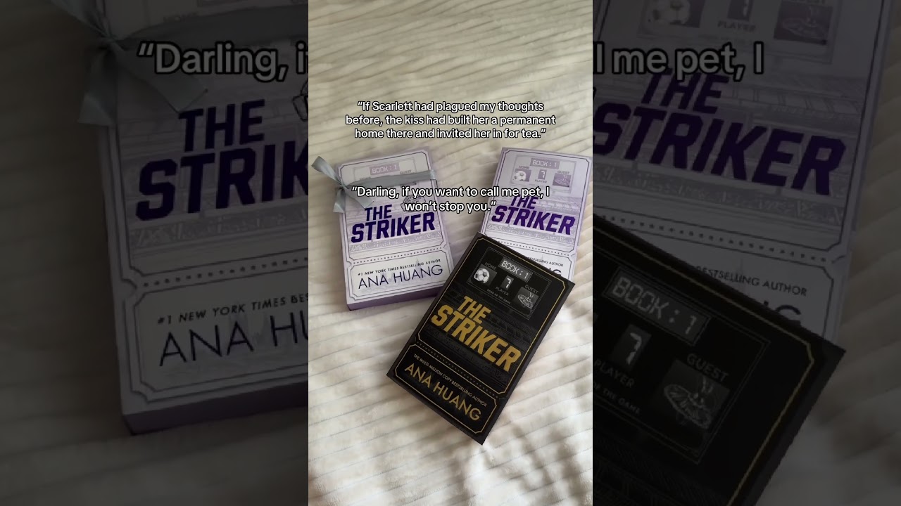#booktok #bookishcontent #bookcommunity #thestriker #anahuang #twistedseries #booktube