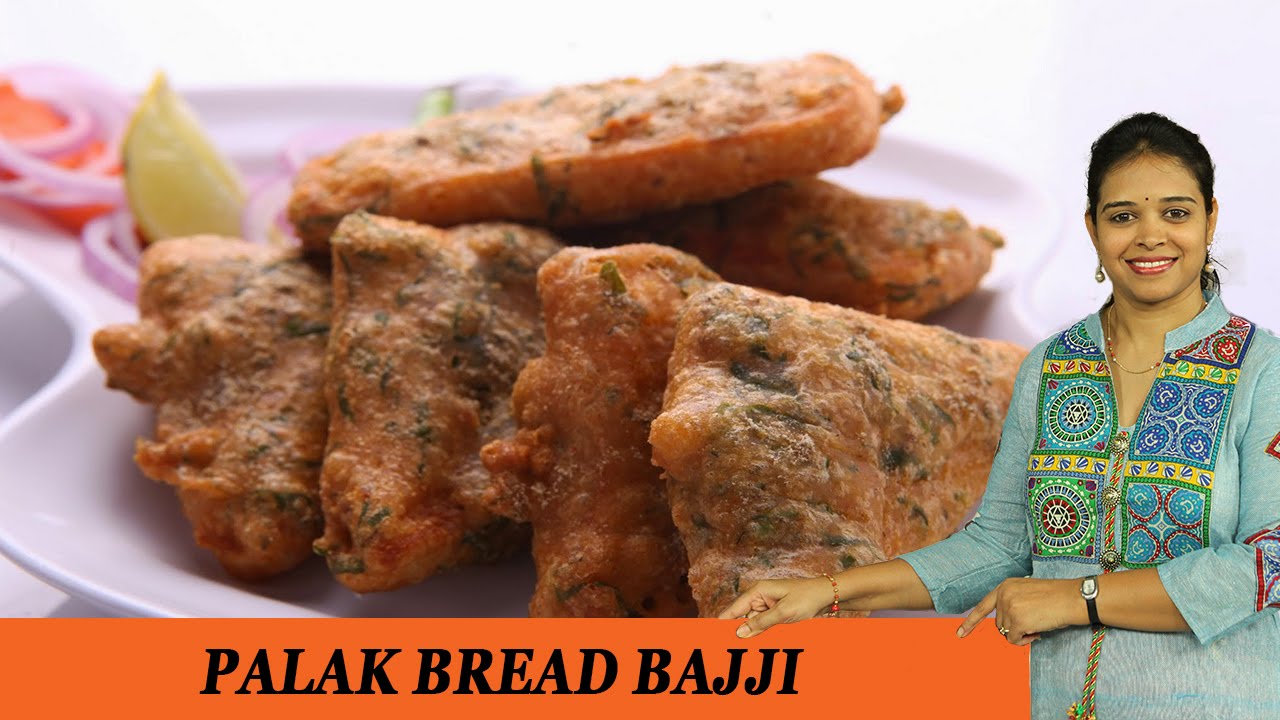 PALAK BREAD BAJJI - Mrs Vahchef