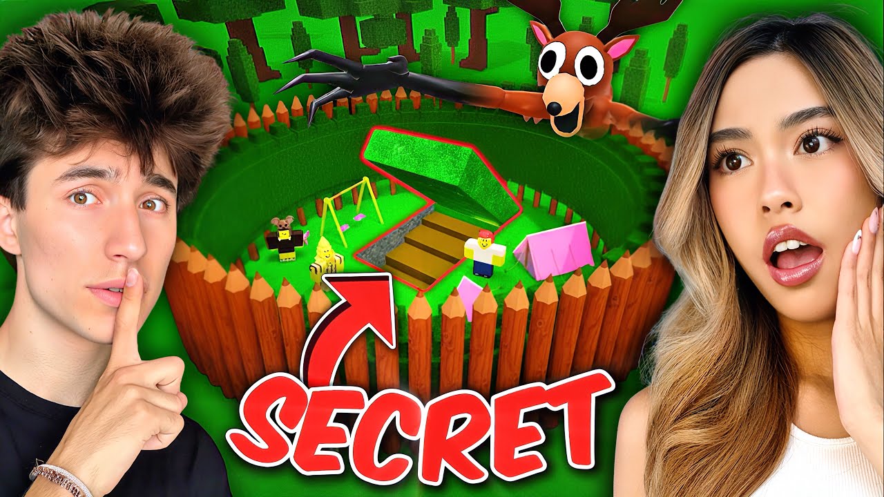 I BUILT The ULTIMATE SECRET BASE In 99 Nights In The Forest... w/ @Kat