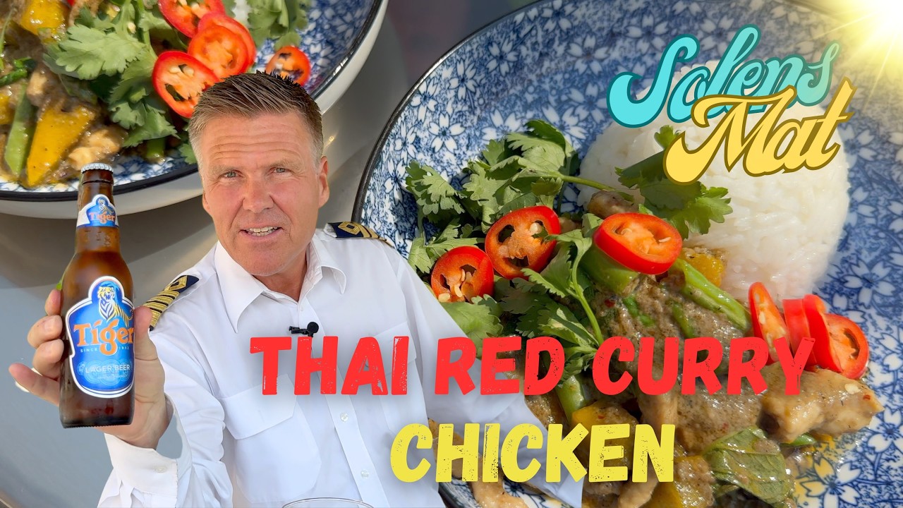 Thai Red? Curry Chicken I Solens mat med Kapten Mat I No. 254