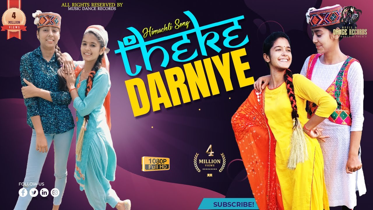 Thekedarniye (Nati Dance) Himachali Song | Pahari Dance | Nati Song 2024 | Music Dance Records