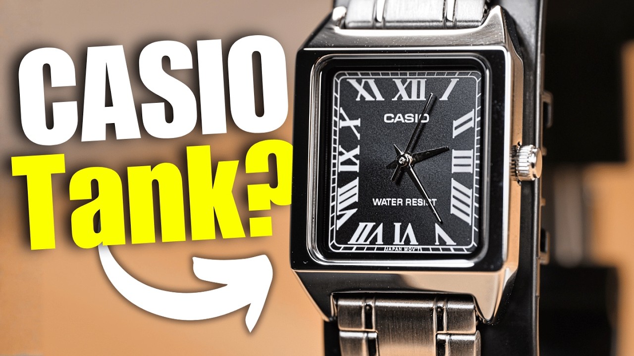 Этот танк Casio слишком мал? Первые впечатления от часов Casio LTP-V007D-1B!