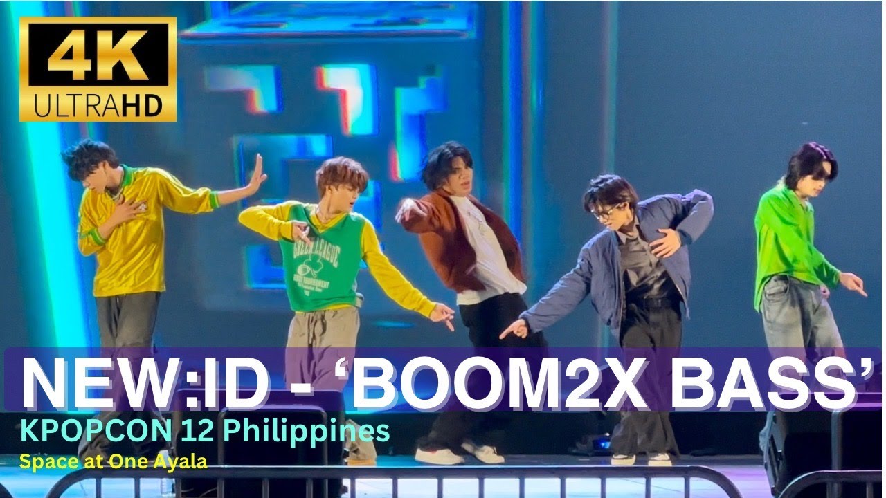 [FANCAM] NEW:ID - 'Boom Boom Bass' Cover Performance at KPOPCON 12 Philippines (122924)