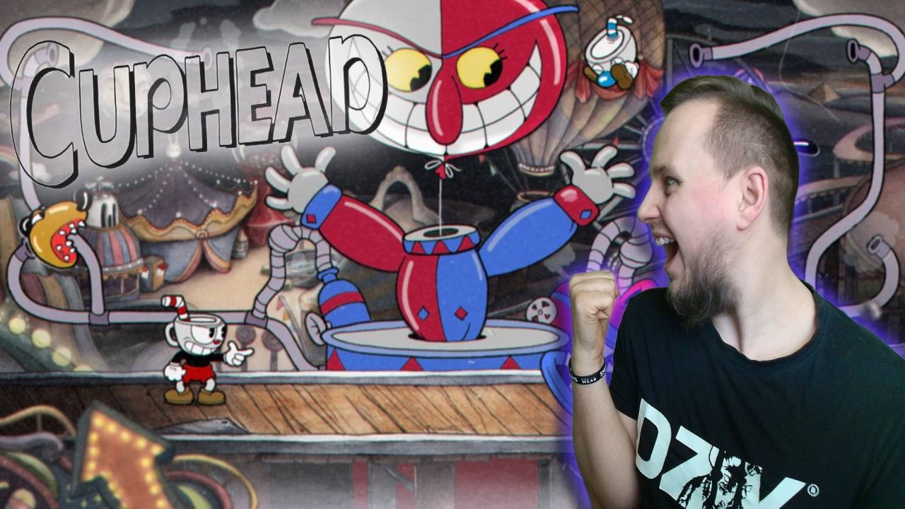 Zagrajmy w Cuphead cz.3 ROLLERCOASTEROWY FRAJER ORAZ PTASZYSKO KTÓRE SIĘ CHOWA DO SWOJEJ DZIUPLI!!!