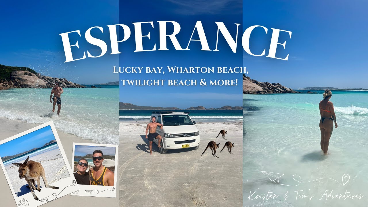 ESPERANCE: Australias Bluest Waters! Lucky Bay, Wharton Beach & Twilight Beach