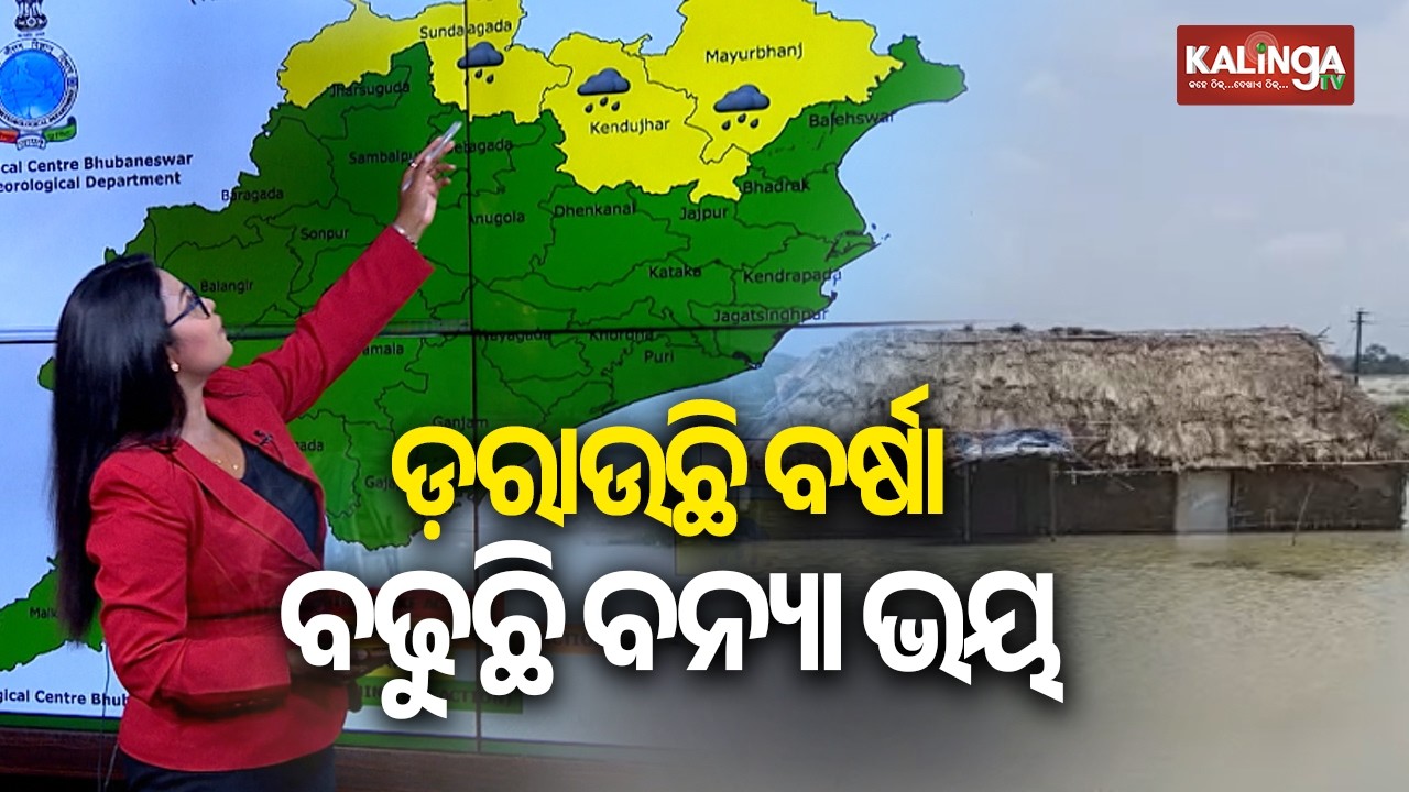 Yellow Alert Issued for Several Odisha Districts as Heavy Rain Likely Till Tomorrow Morning