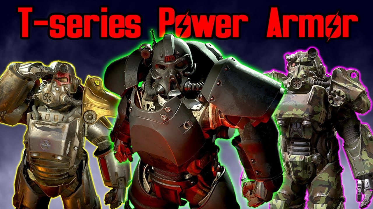 The T-series Power Armor of Fallout!