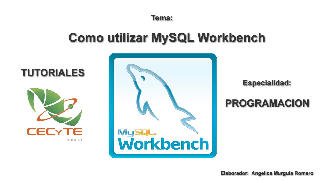 Tutorial como usar Workbench, crear diagramas, tablas, relaciones y manipular registros