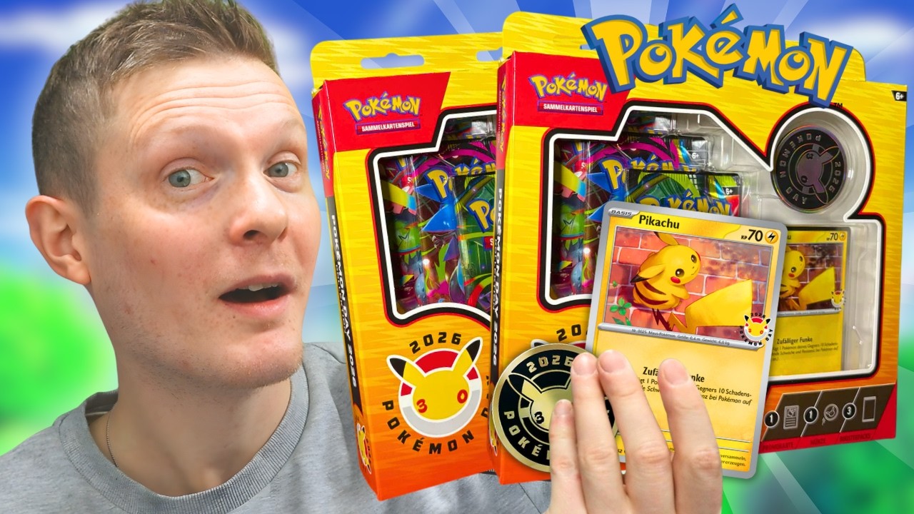 HYPE um die Pokémon Day 2026 Pikachu Kollektion 🥳
