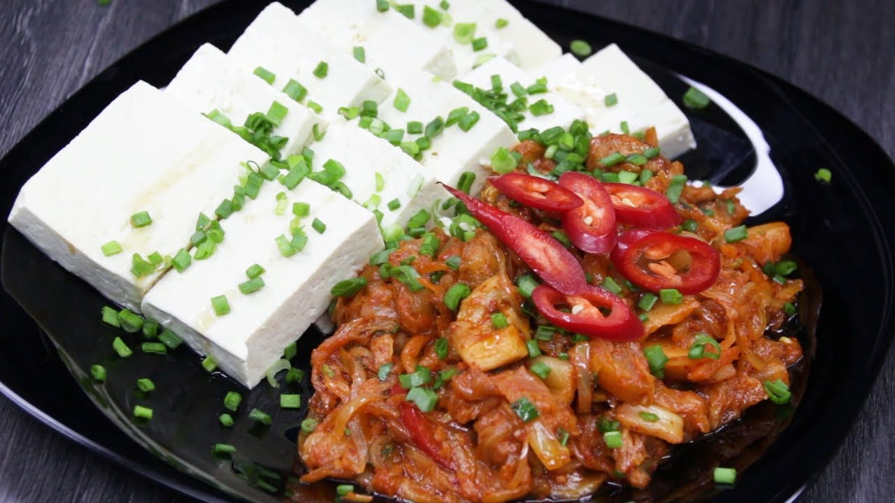 Как приготовить Tofu kimchi &ndash; жареное кимчи с тофу