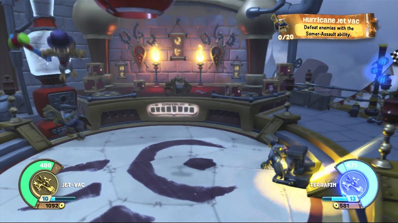 Skylanders Superchargers: Terrafin & Jet vac conversation 1