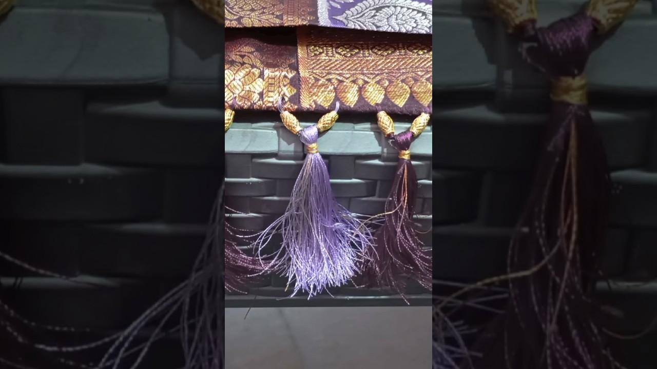 Nice saree tassels 