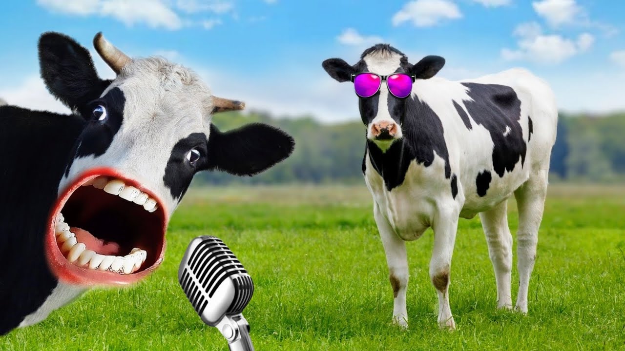 FUNNY COW DANCE 100 | Cow Song & Cow Videos 2024 | Cow dance mix | dancing cow | Cow music | moo