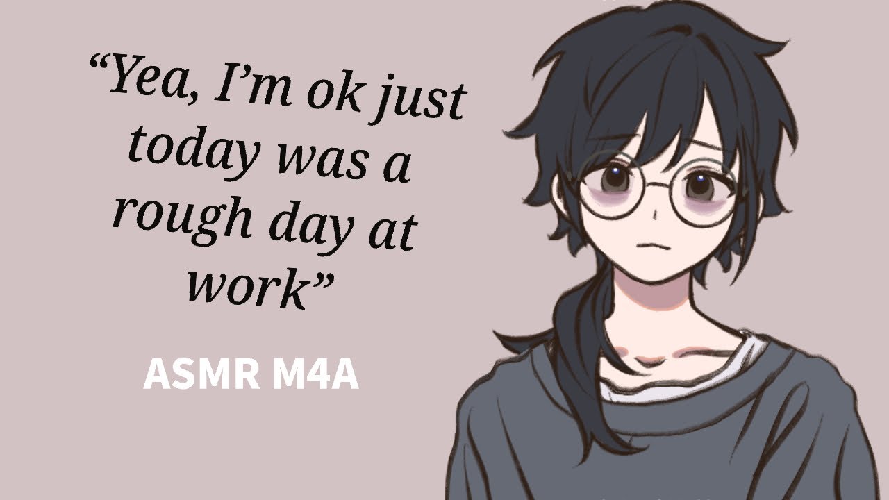 You Comfort Your Femboy bf From A Hard Day (ASMR) (SLEEPY) (REVERSE COMFORT)