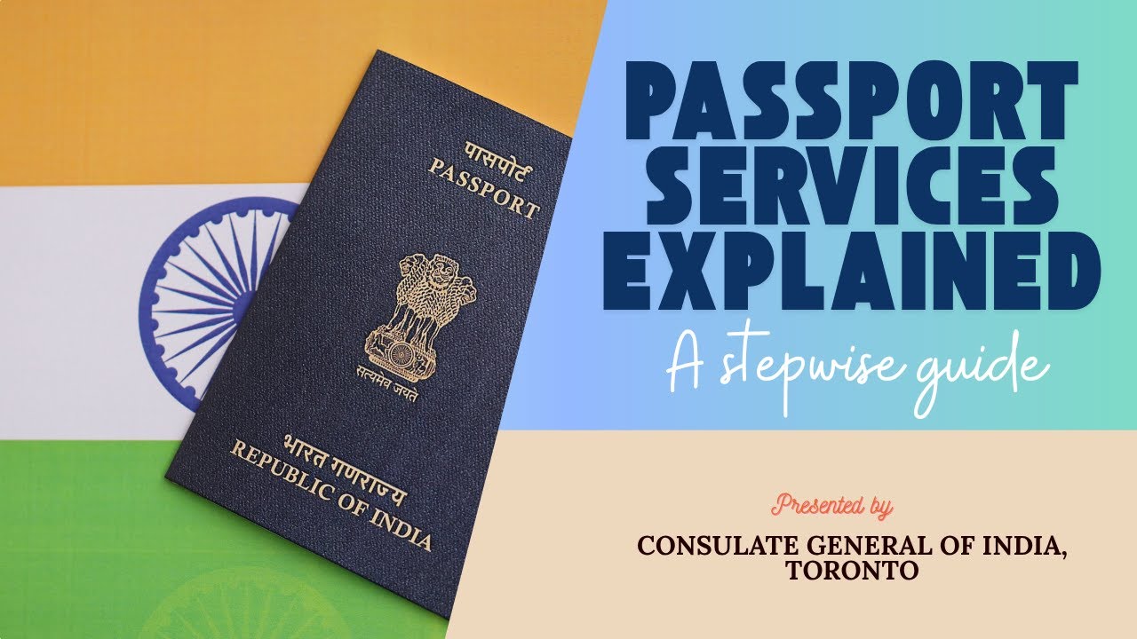 Passport Services Explained - A Stepwise Guide
