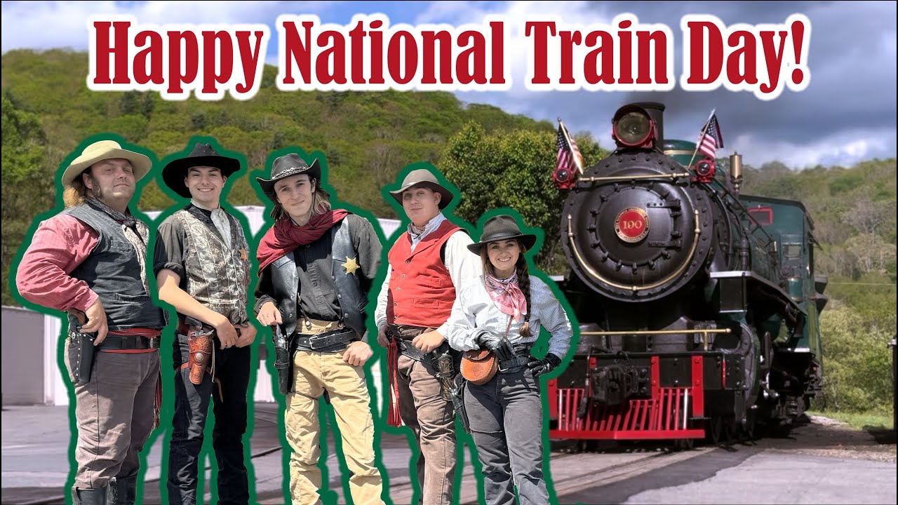 Celebrating National Train Day at Tweetsie Railroad