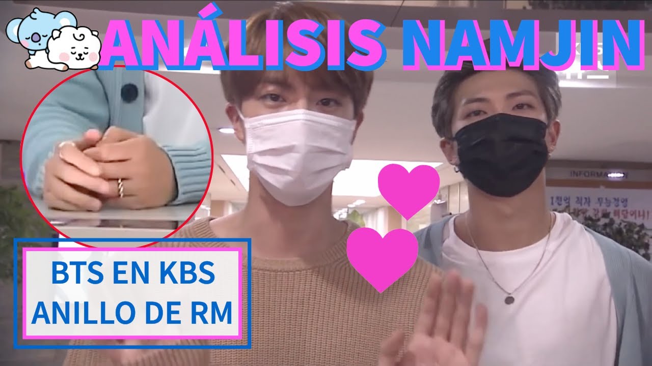 NAMJIN Análisis 🐨💍 + Moments (El anillo de RM - KBS and RM ring)