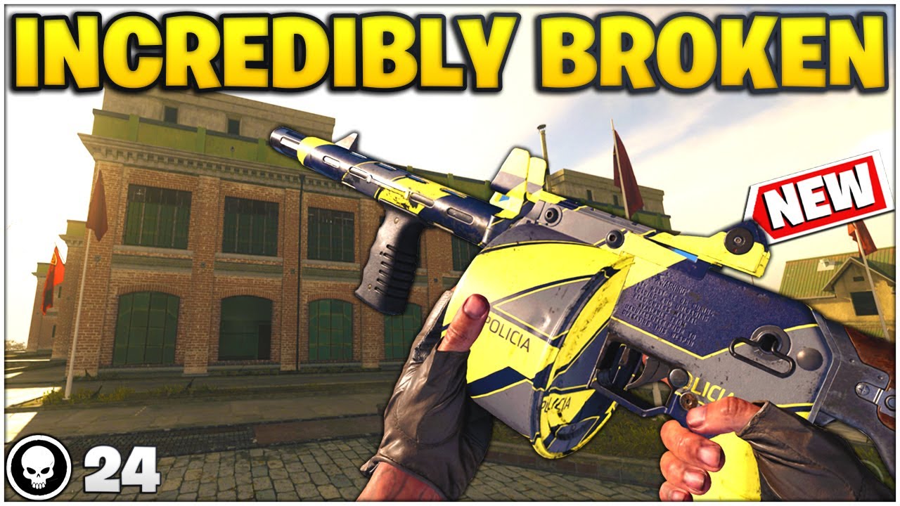 The *NEW* Street Sweeper Shotgun Is BROKEN - Best Setup! (Rebirth Island - Warzone)