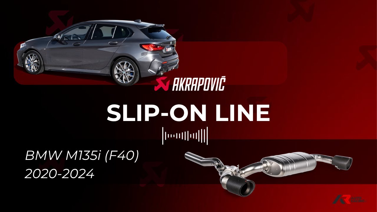 SLIP-ON LINE - AKRAPOVIC - BMW M135i (F40) 2020-2024
