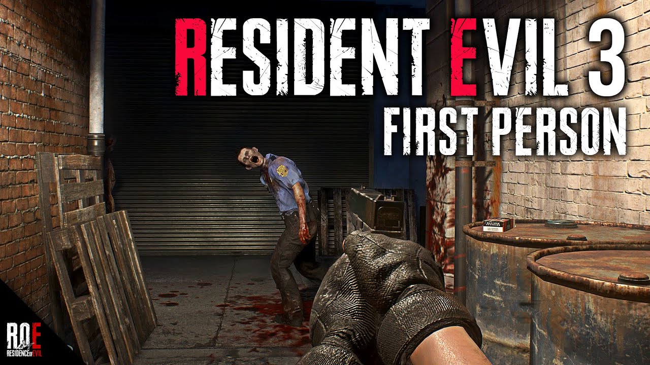 RESIDENT EVIL 3: REMAKE || FIRST PERSON MOD