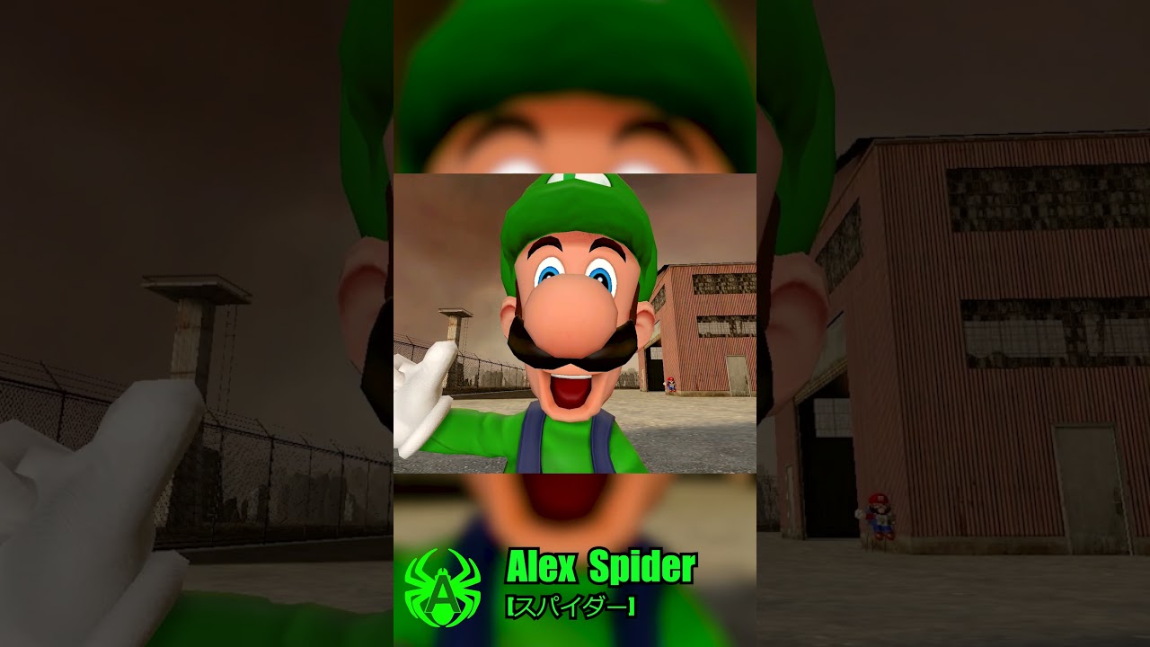 Inkura annoys Mario and Luigi 2 #marioandsonic #gmod #alexspider #inkura