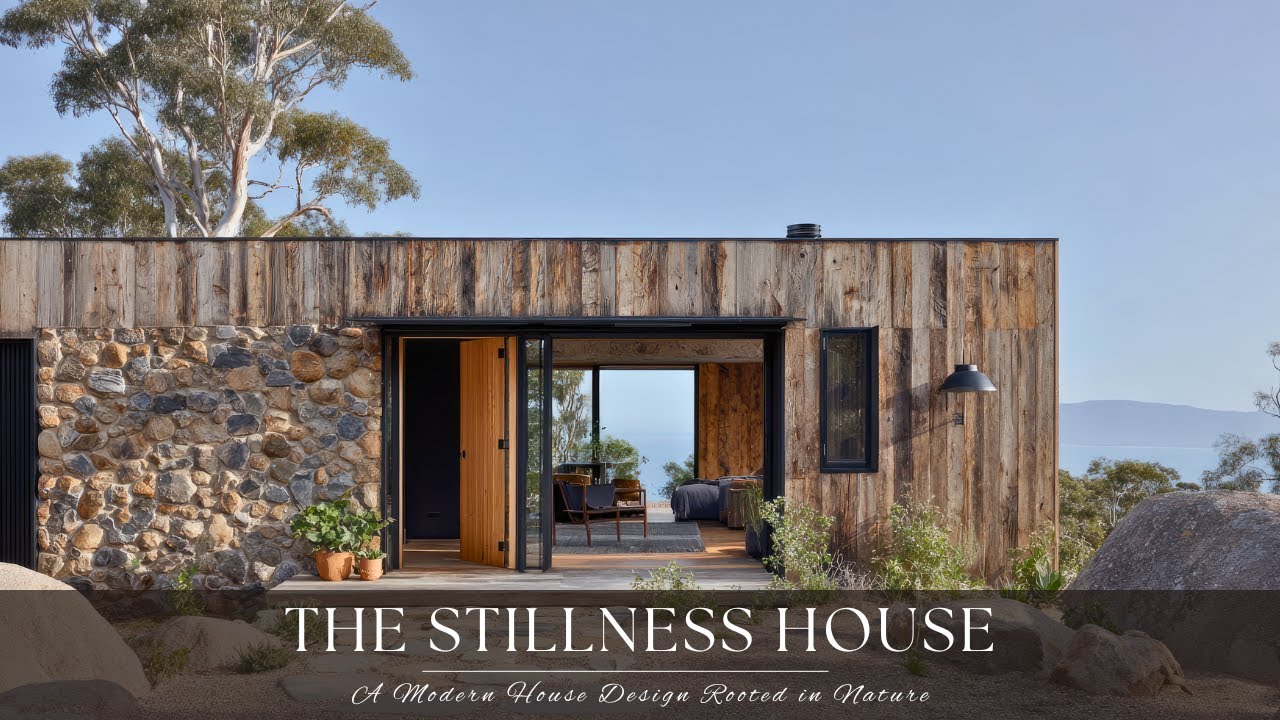 The Stillness House | A Modern House Design Rooted in Nature