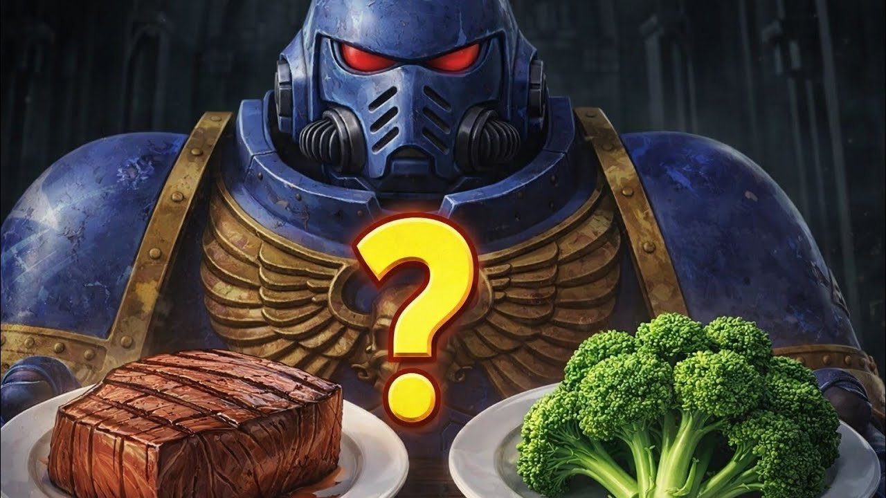 Is a Vegan Space Marine HERESY ? #warhammer40k  #grimdarkfuture #Veganism #Heresy #Spacemarine