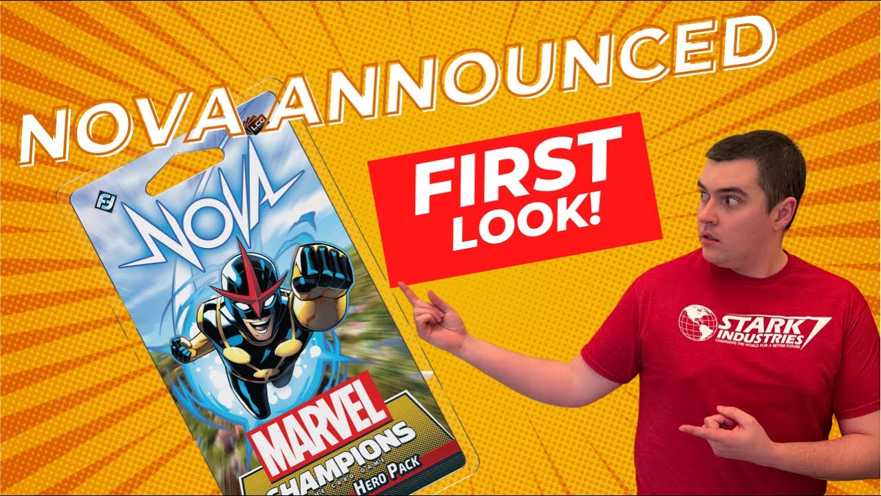 Marvel Champions Nova Hero Announced!