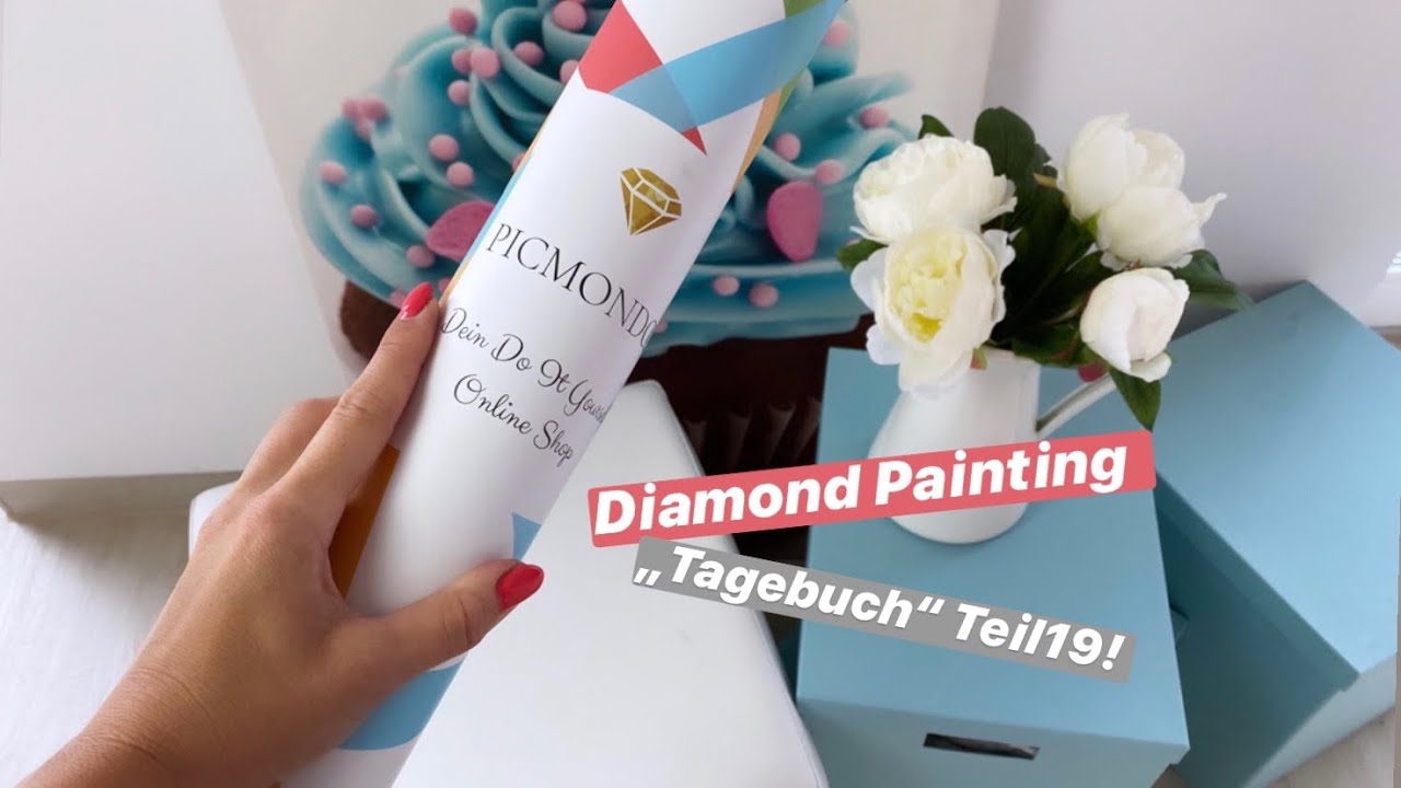 Diamond Painting „Tagebuch“ Teil19. / Picmondoo Update ✅ Q&A und Fanpost 🙃