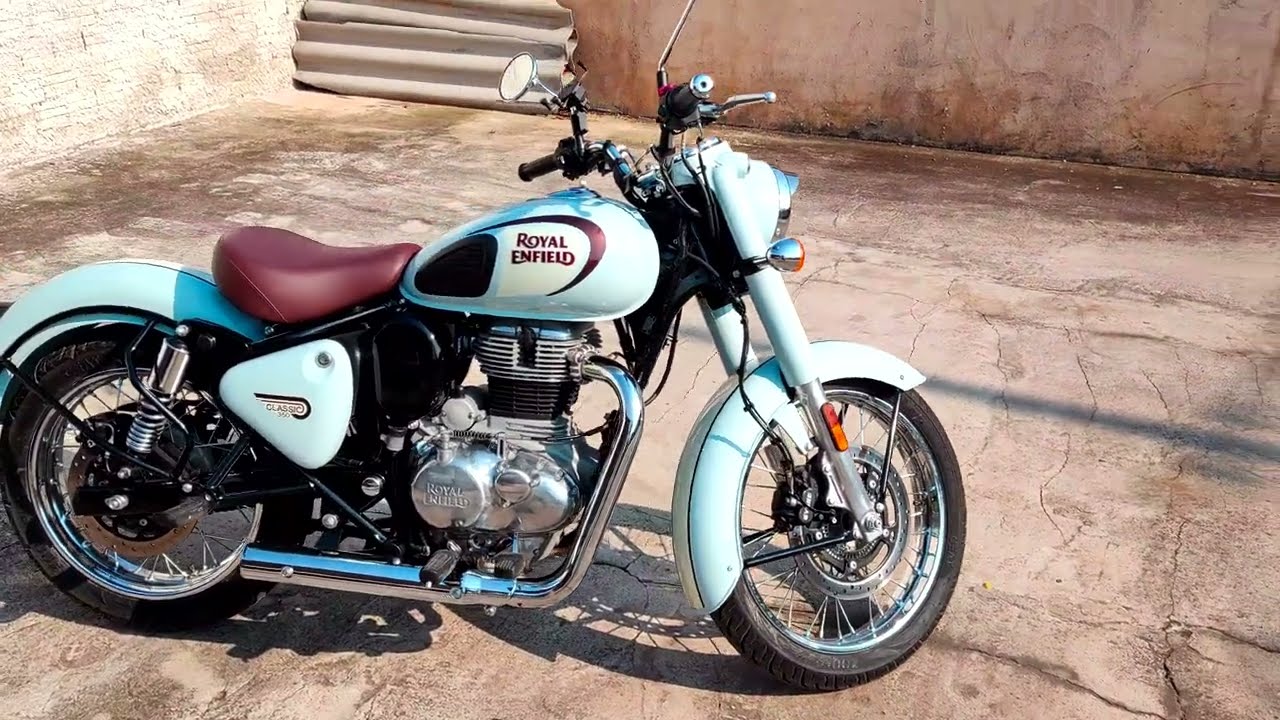 Royal Enfield Classic 350 ronco só o cano e review de experiência até agora! Se inscreva no canal!