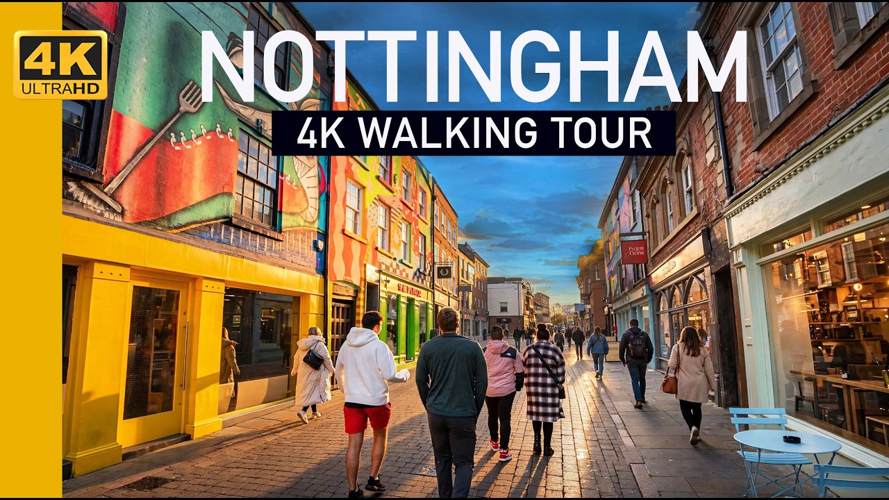 Walking Tour of Nottingham, England | What's it like?