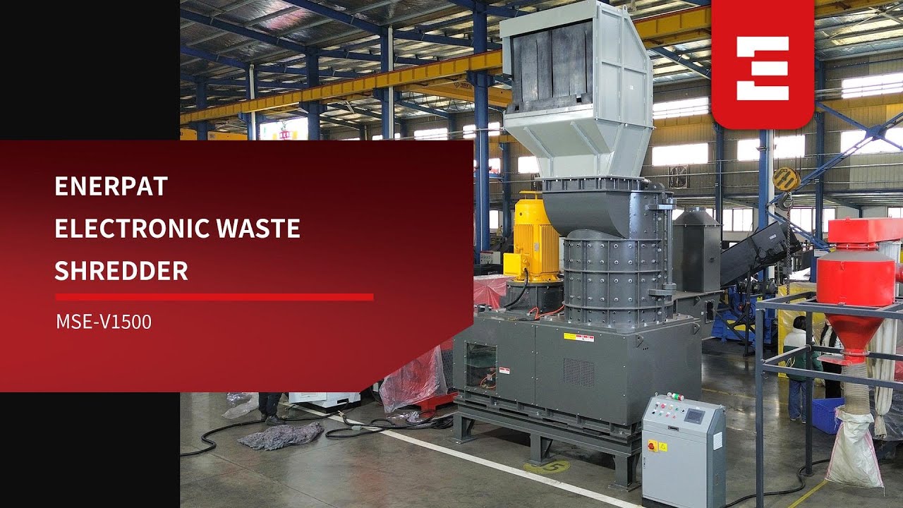 ENERPAT Electronic Waste Shredder