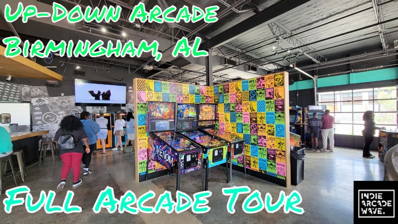 New Up-Down Arcade in Birmingham Alabama | Indie Arcade Wave Arcade Tour