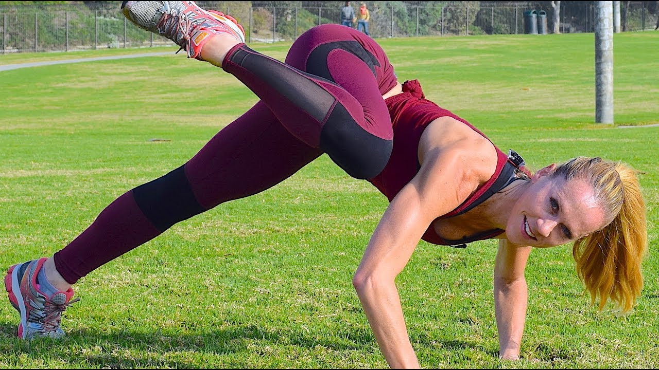 25 Minute HIIT Workout // TABATA Style HIIT // Abs Glutes Legs