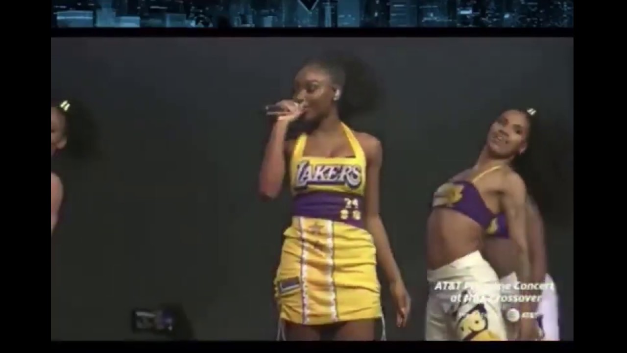 Normani Performing Diamonds at the NBA Pregame Show