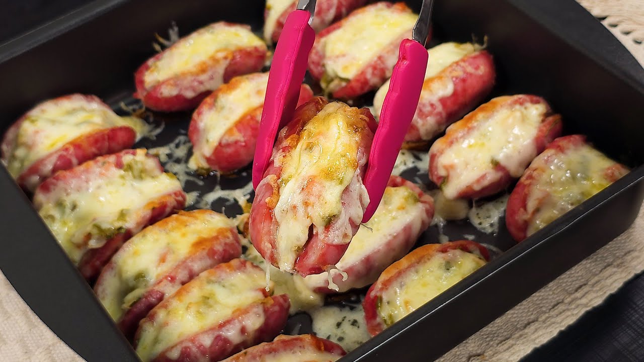 Lingui&ccedil;a recheada - Essa receita vai te deixar com &aacute;gua na boca.