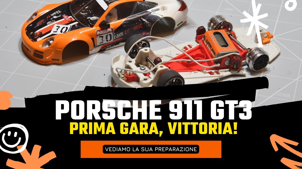 Porsche 997 GT3 - Race - Settings - Tecnica e preparazione -Prima gara e prima vittoria.