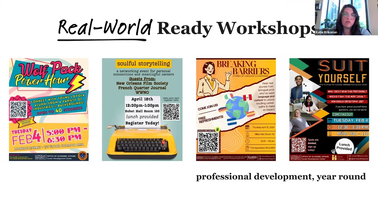 Career Development Webinar