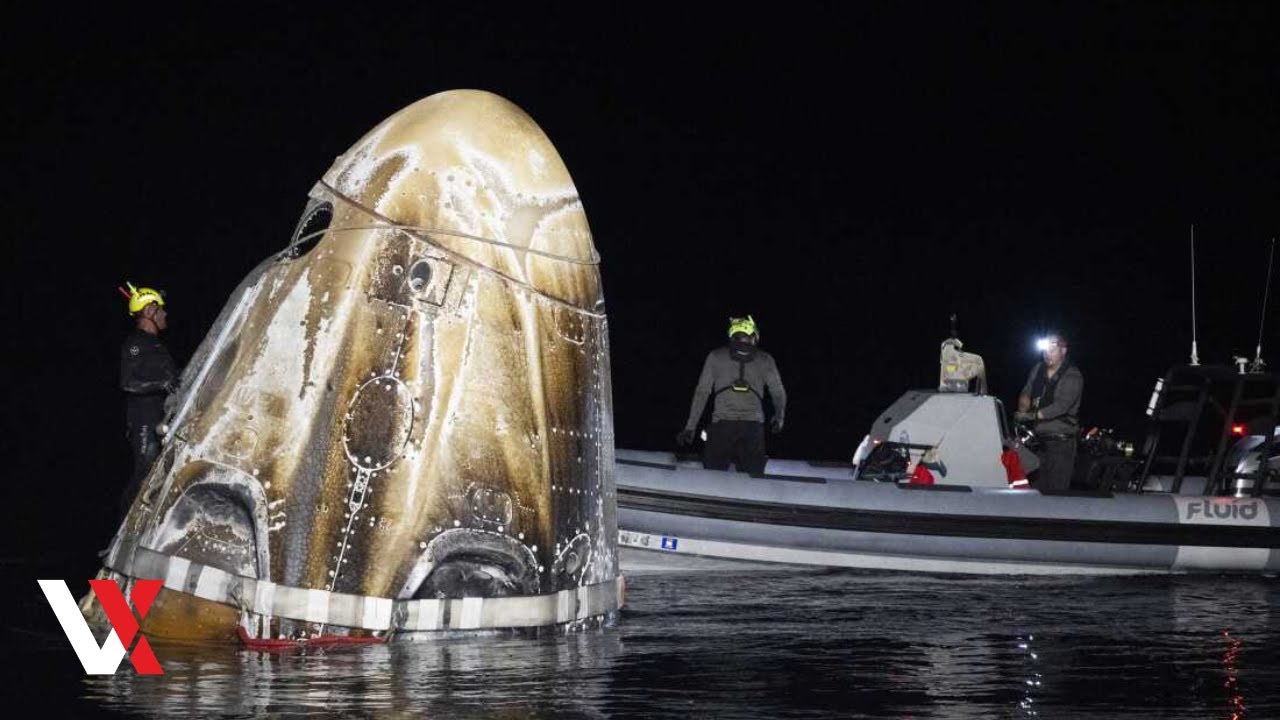 NASA Says Ailing Astronaut "Fine" After Emergency SpaceX Splashdown | VERTEX