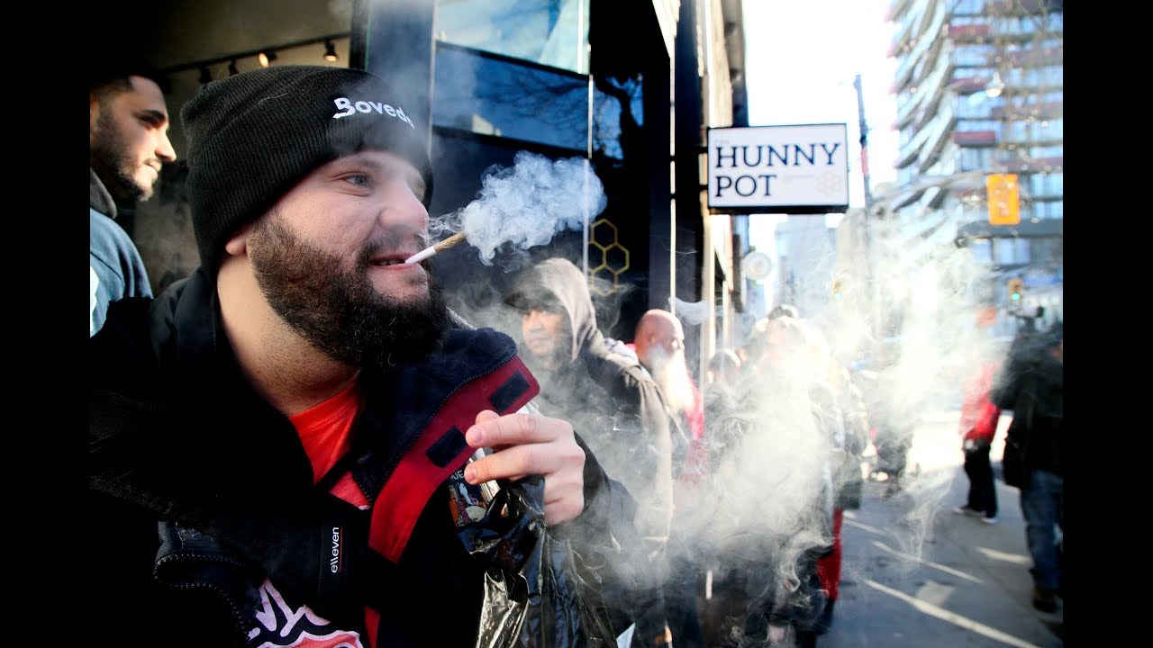 HIGH IN THE CITY: First Legal Pot Shop Opens in Toronto