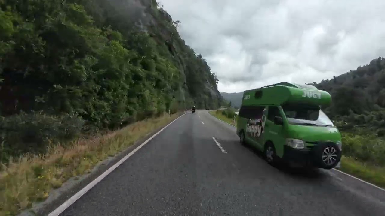South Pacific Motorcycle Tours 10th Jan 26 Hanmer Springs to Punakaiki