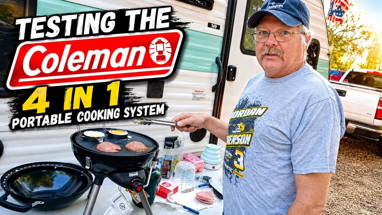 Coleman 4 in 1 portable cooking system review