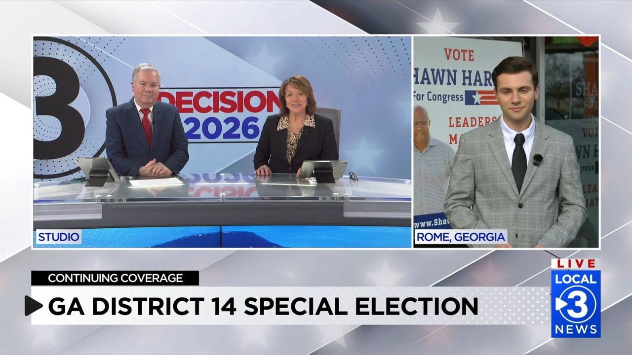 DECISION 2026: Shawn Harris (D) vying for former Rep. Marjorie Taylor Greene's former seat