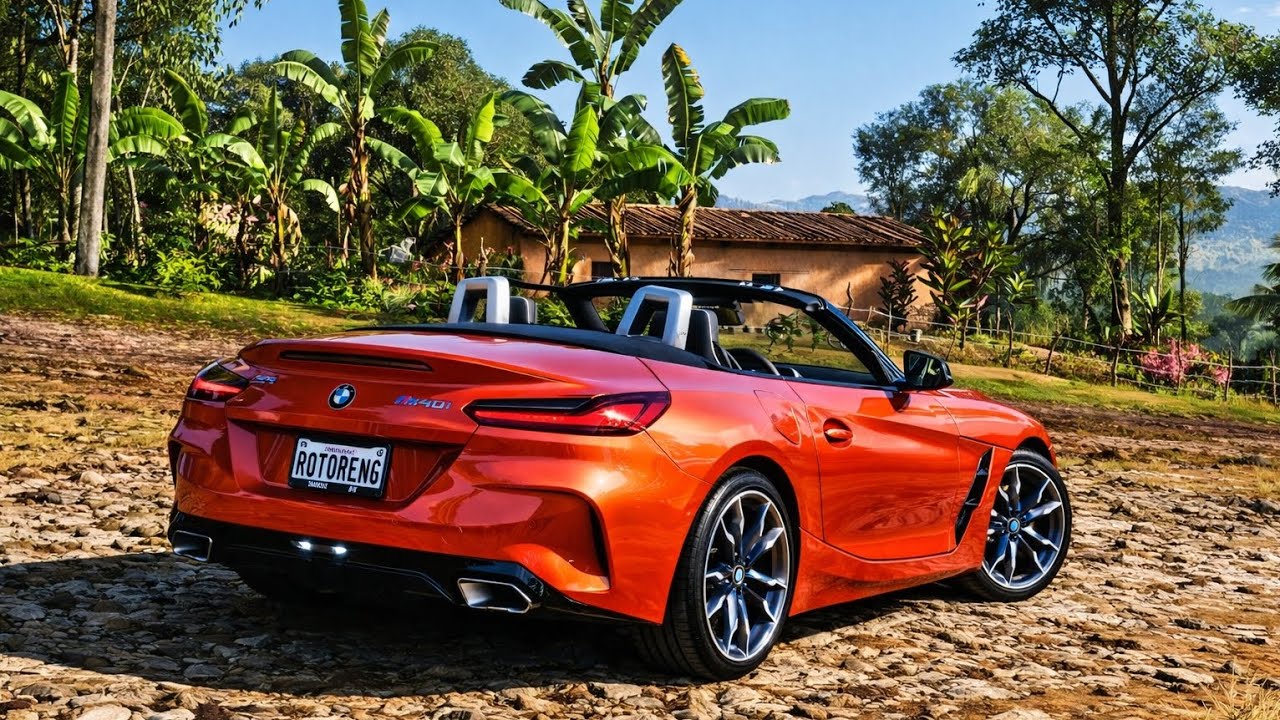 4K RELAXING DRIVE | BMW Z4 | Pure Engine Sound & Sunny Daytime Cruise | Forza Horizon 5 chill drive